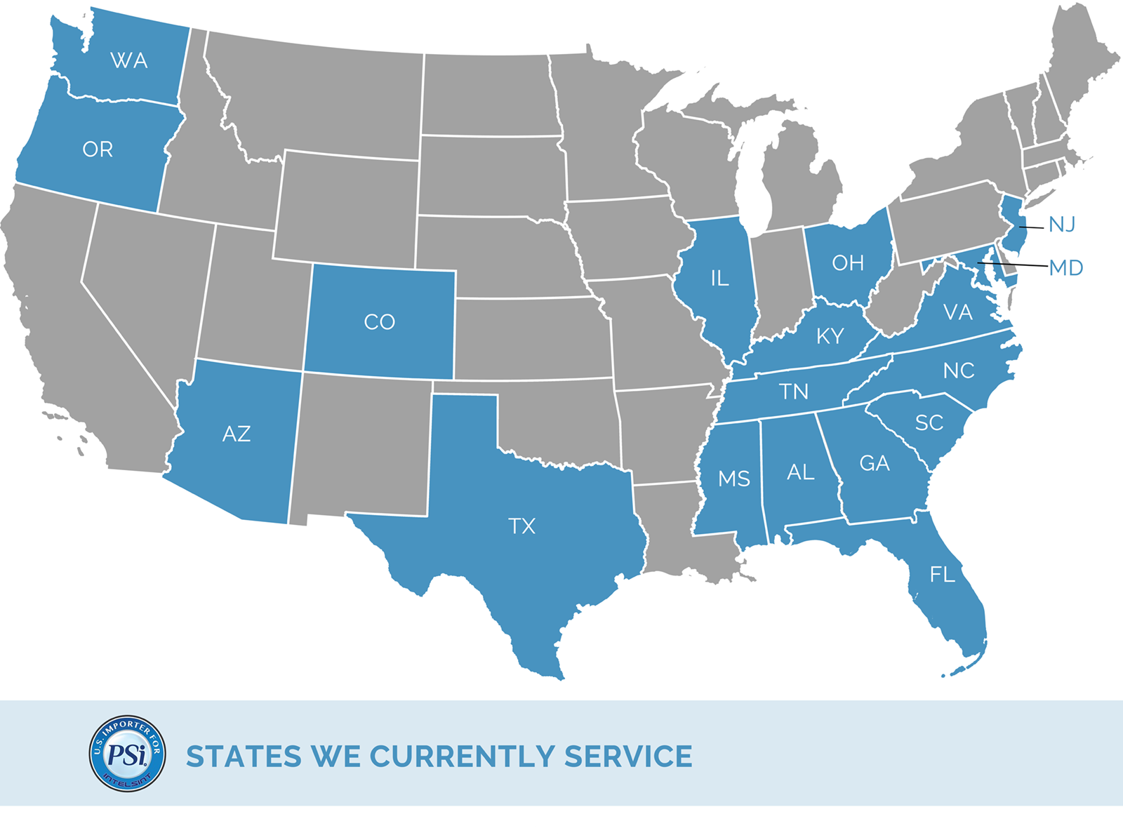 States We Service