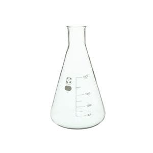 SIBATA Glass Erlenmeyer Flask, 2000 mL