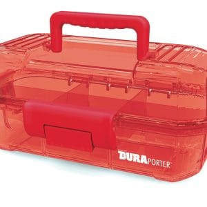 DuraPorter® Sample or Specimen Transport Container, Red
