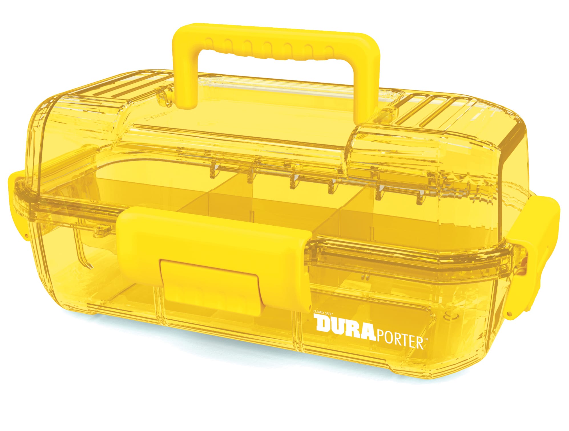 DuraPorter® Sample or Specimen Transport Container, Yellow