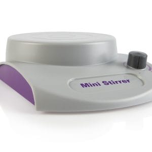 Mini Stirrer 100-240VAC, 50/60Hz Universal, Grey/Purple