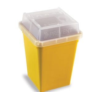 Sharps Container, Quart ( 1L), Yellow