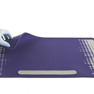 Lab Mat, Silicone Bench Protector, Purple/Grey
