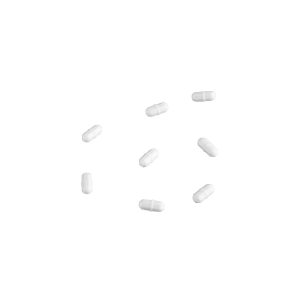 Magnetic Stir Bar, PTFE, Octaganol, Pivot Ring, 20x8mm, pk10, White