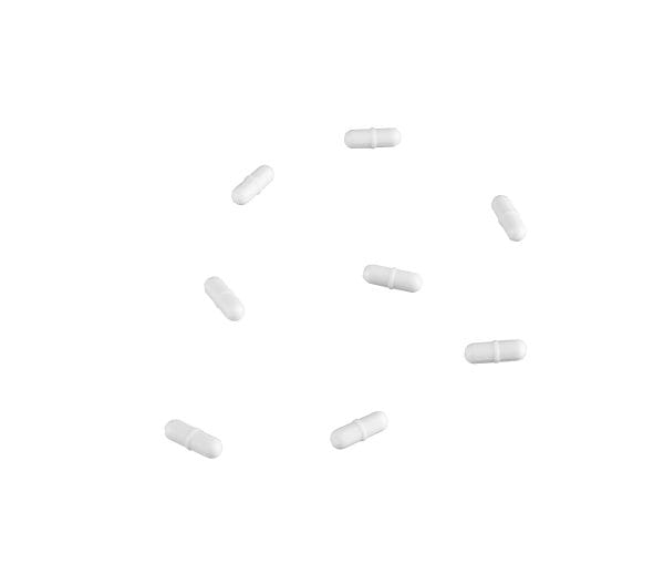 Magnetic Stir Bar, PTFE, Octaganol, Pivot Ring, 30x8mm, pk10, White