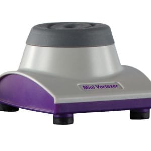 Mini Vortex Mixer 100-240VAC, 50/60Hz Universal, Grey/Purple