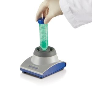 Mini Vortex Mixer 100-240VAC, 50/60Hz Universal, Grey/Blue