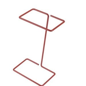 Biohazard Bag Holder Wire 203x305mm, Red