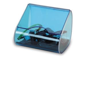 Acrylic Eyeglass Holder Desktop, Blue