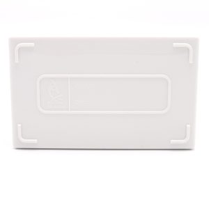 Premium Microscope Slide Box, 25-Place, Foam, White