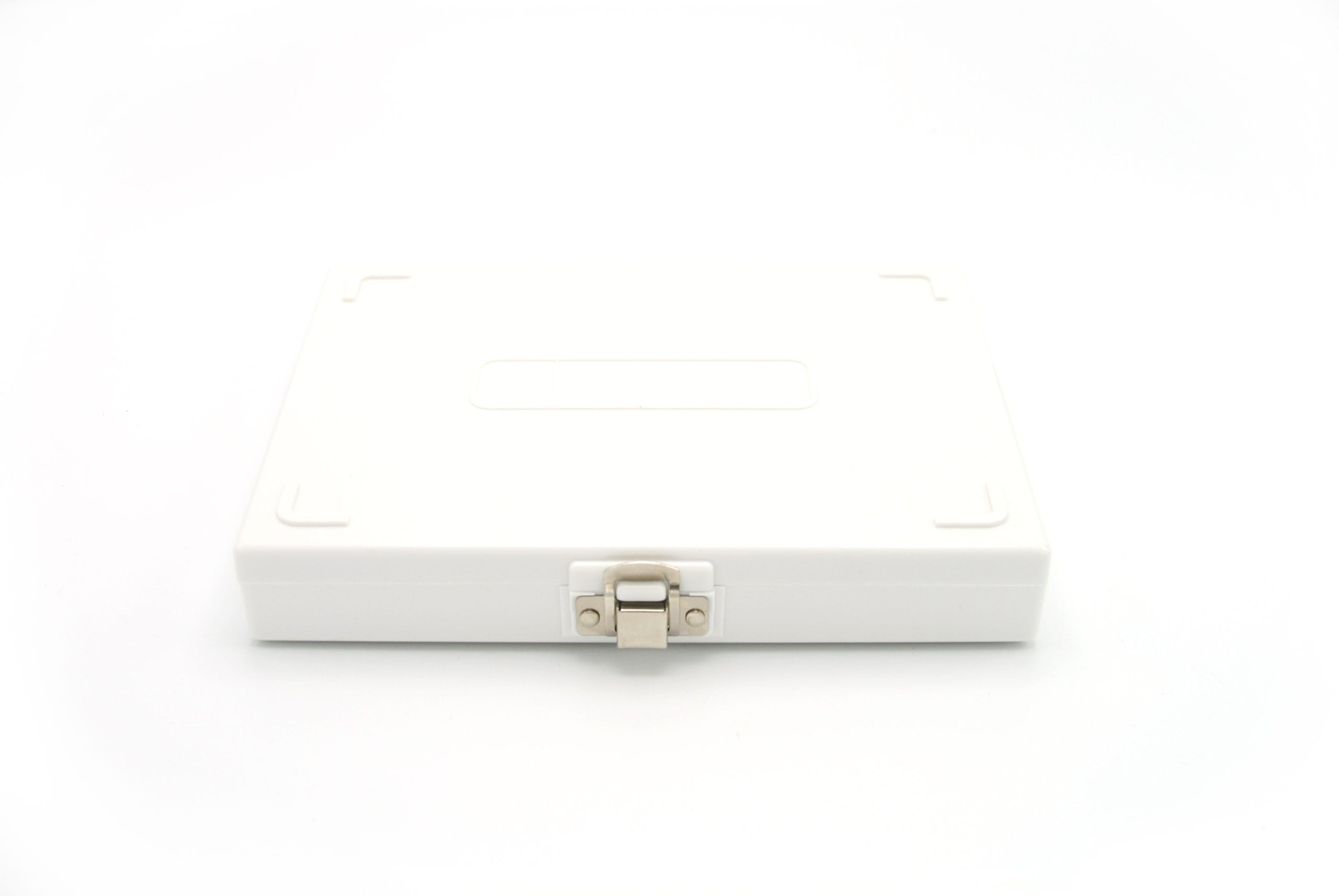 Premium Microscope Slide Box, 100-Place, Cork, White