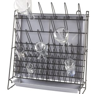 Wire Drying Rack, Black/White
