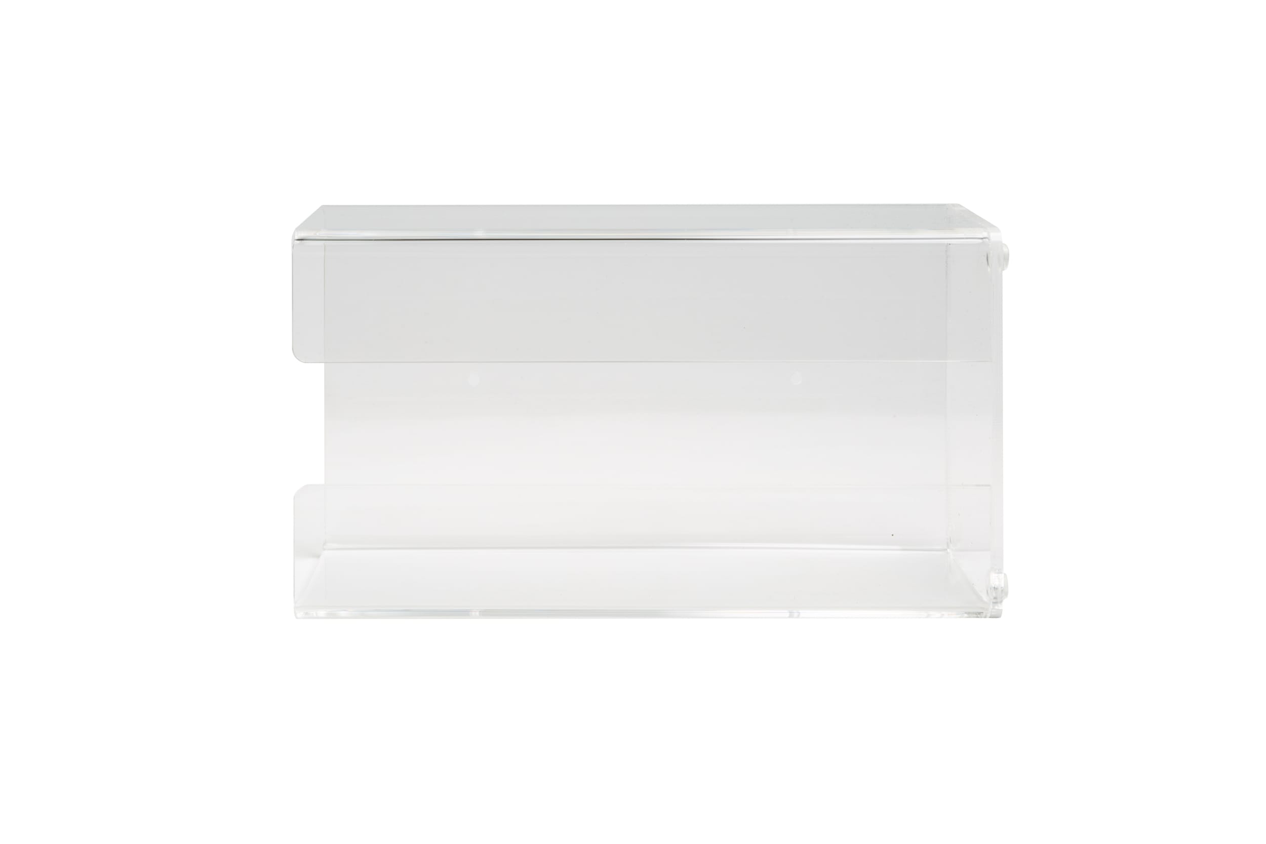 1-Glove Box Holder Acrylic, Clear