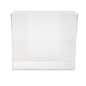 2-Glove Box Holder Acrylic, Clear