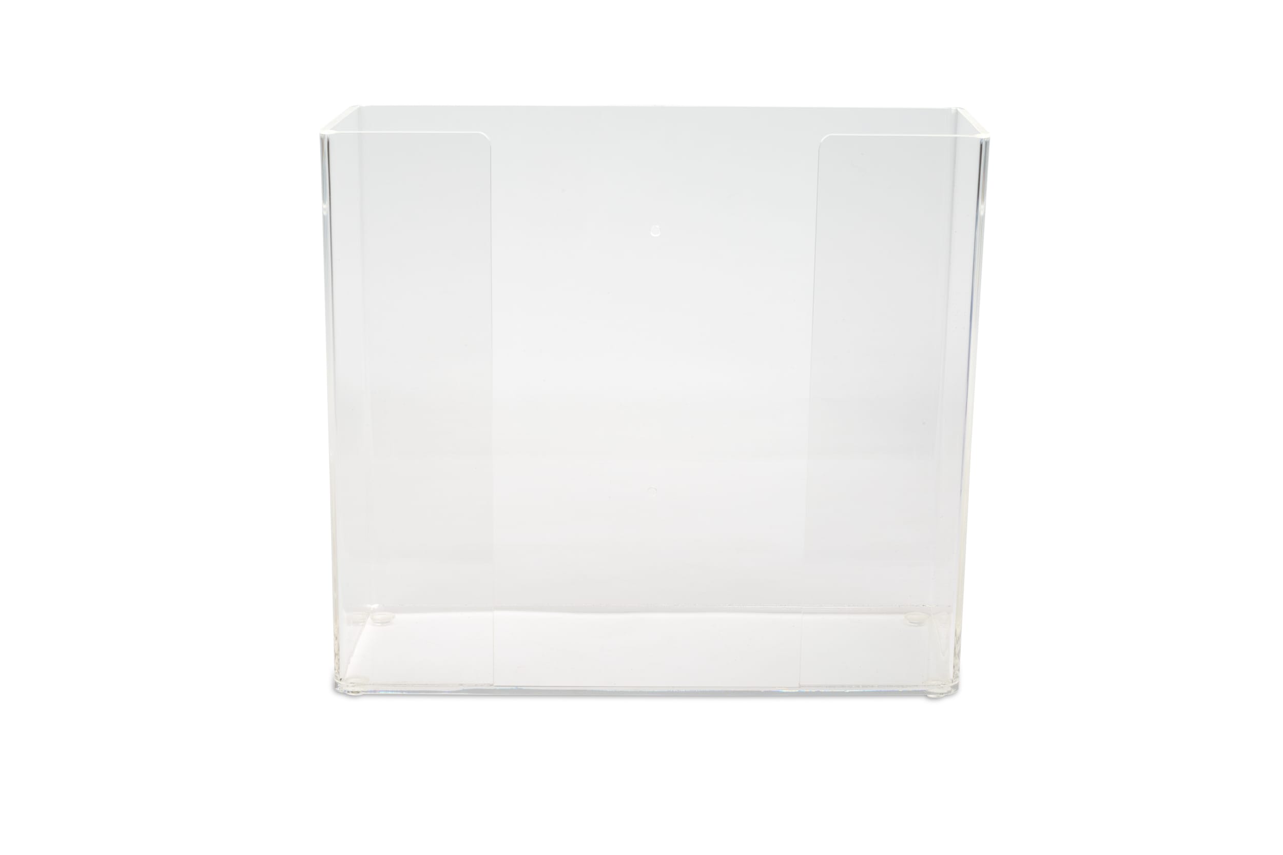 2-Glove Box Holder Acrylic, Clear