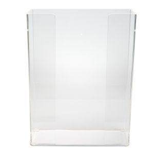 3-Glove Box Holder Acrylic, Clear