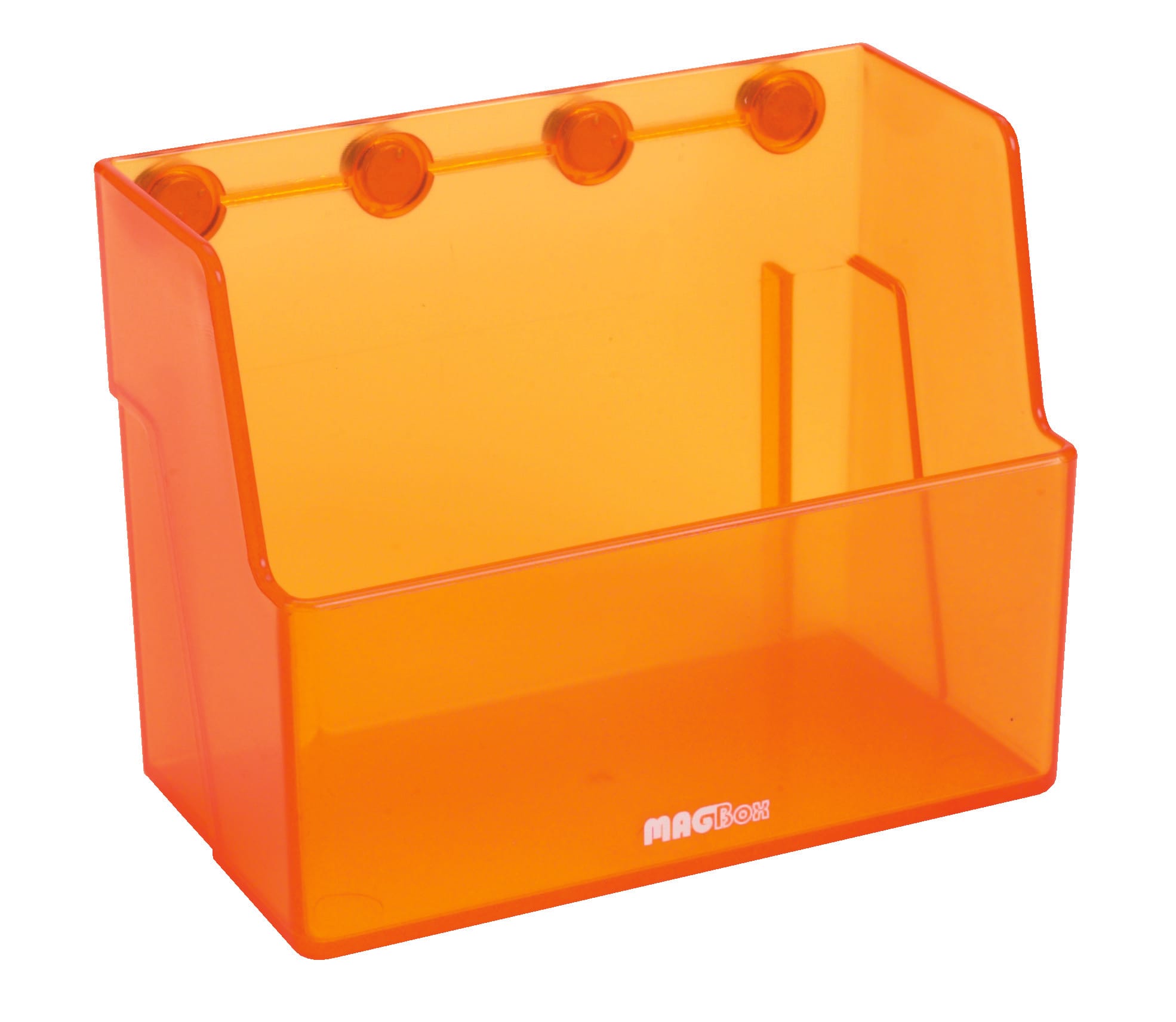 MagBox Magnetic Storage Box, Orange