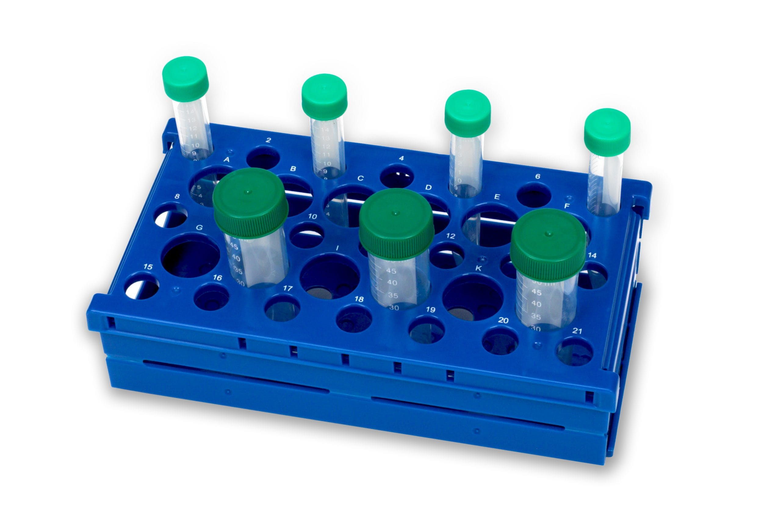 Pop-Up Tube Rack 15/50mL Combo, Blue