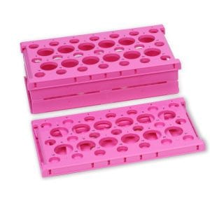 Pop-Up Tube Rack 15/50mL Combo, Pink
