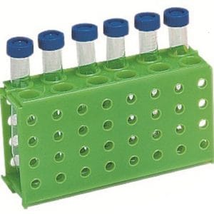 4-Way Tube Rack, Green