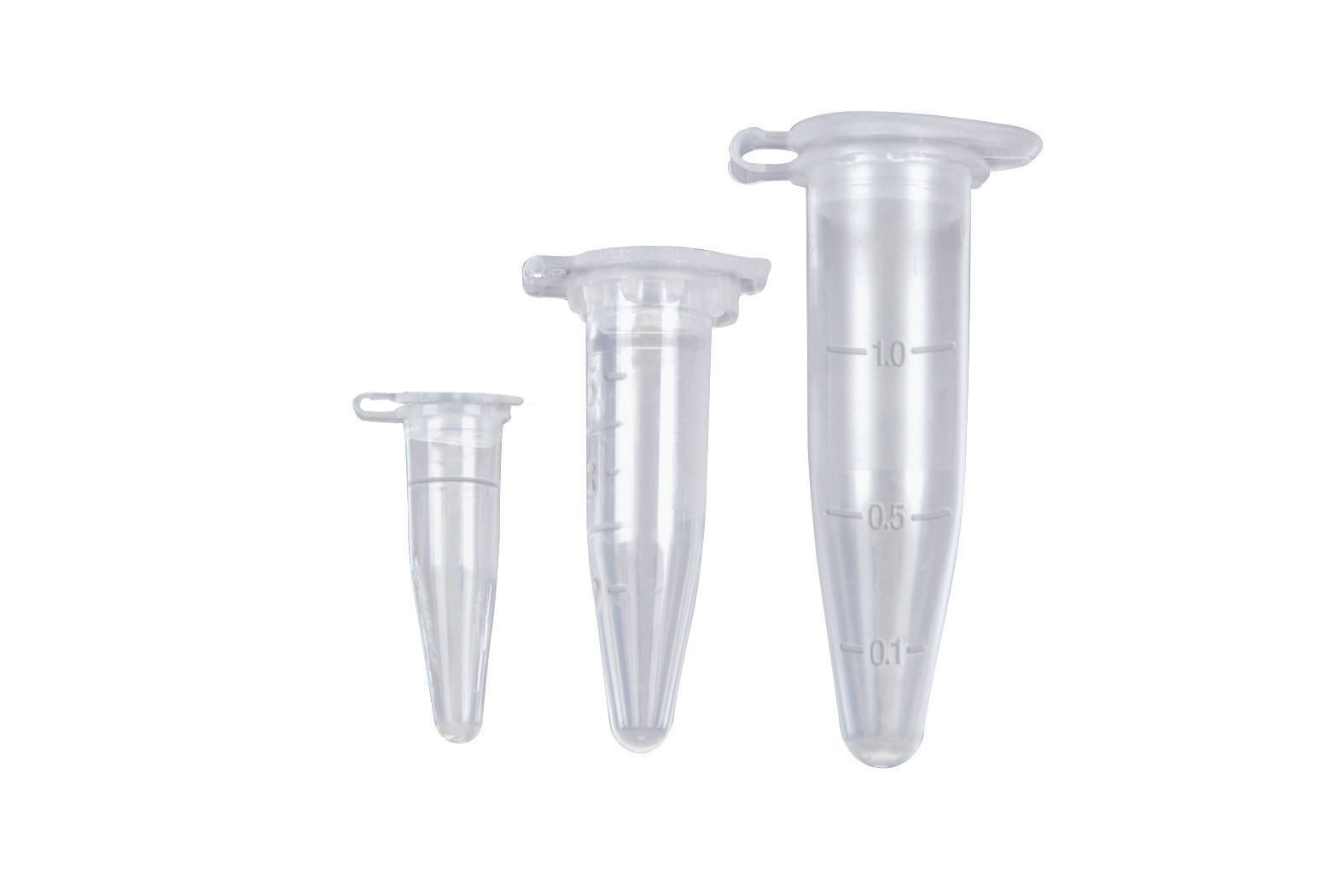 Microfuge Tubes 1.5mL, Natural