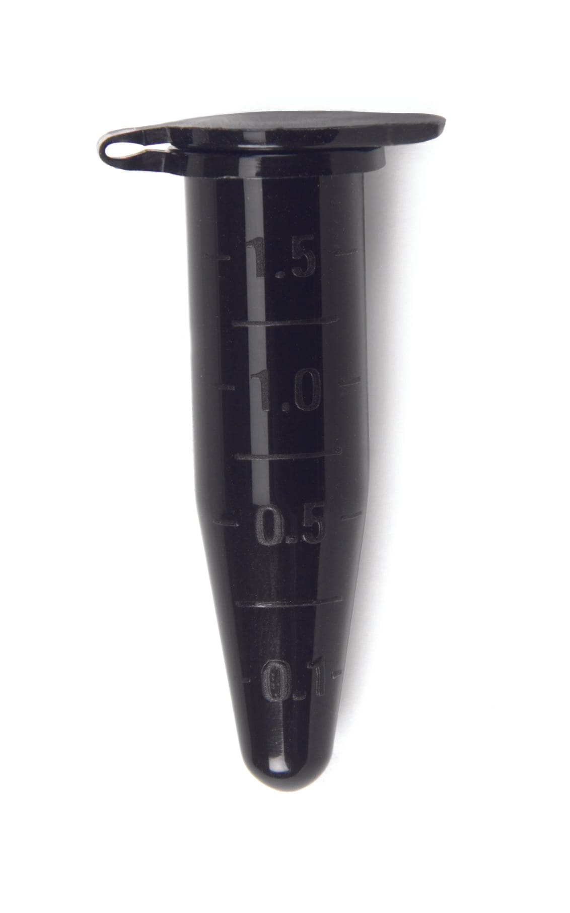Microfuge Tubes 1.5mL, Black