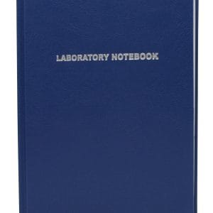 Laboratory Notebook, 200-pages, Grid, Blue