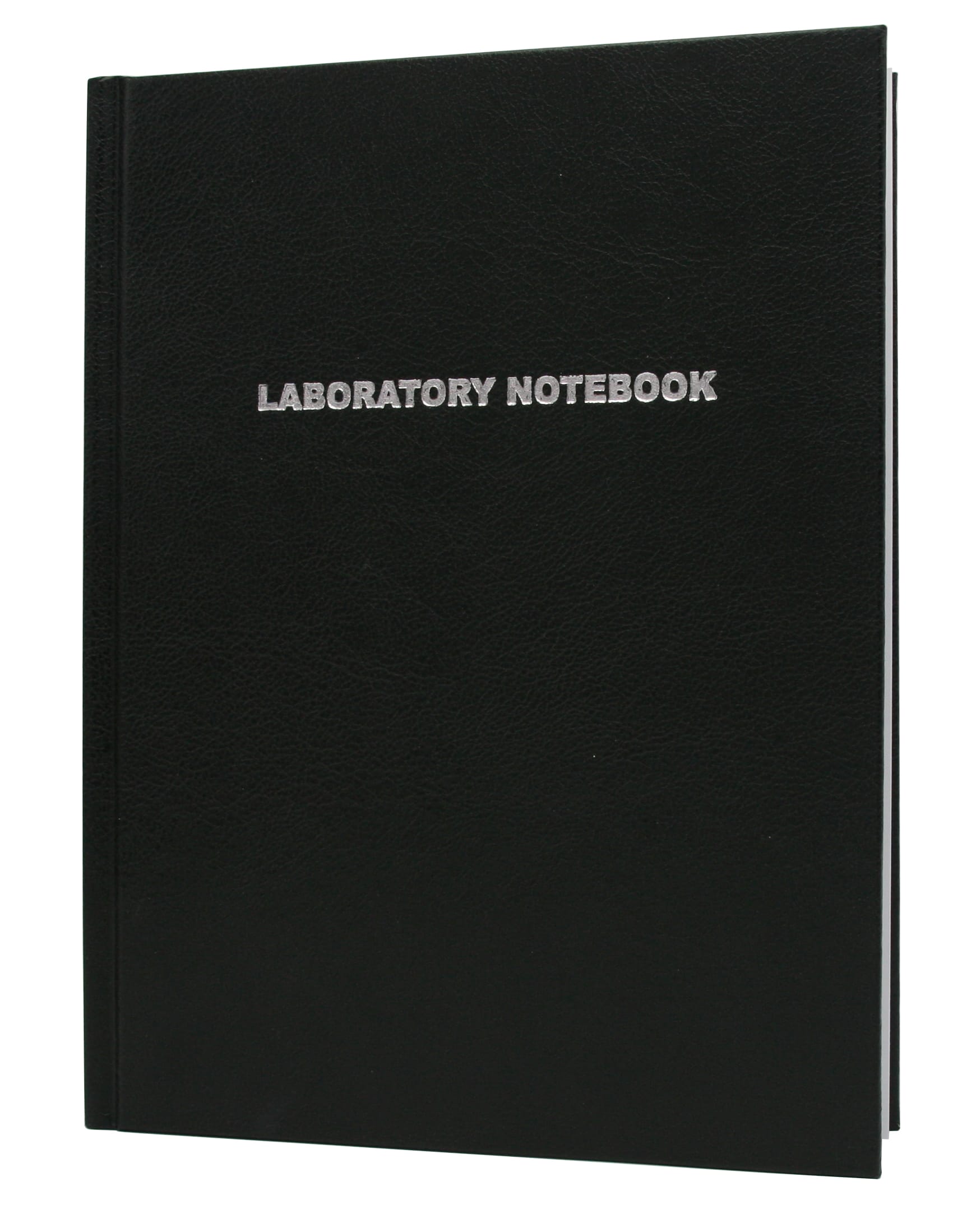 Laboratory Notebook, 100-pages, Lined, Black