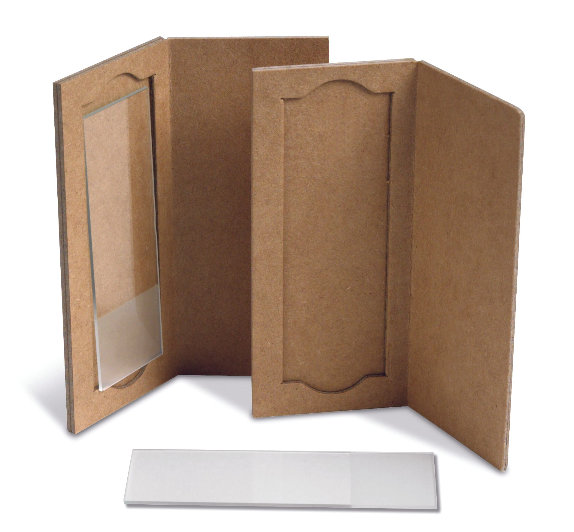 1-Place Cardboard Slide Holders, pk25, Cardboard